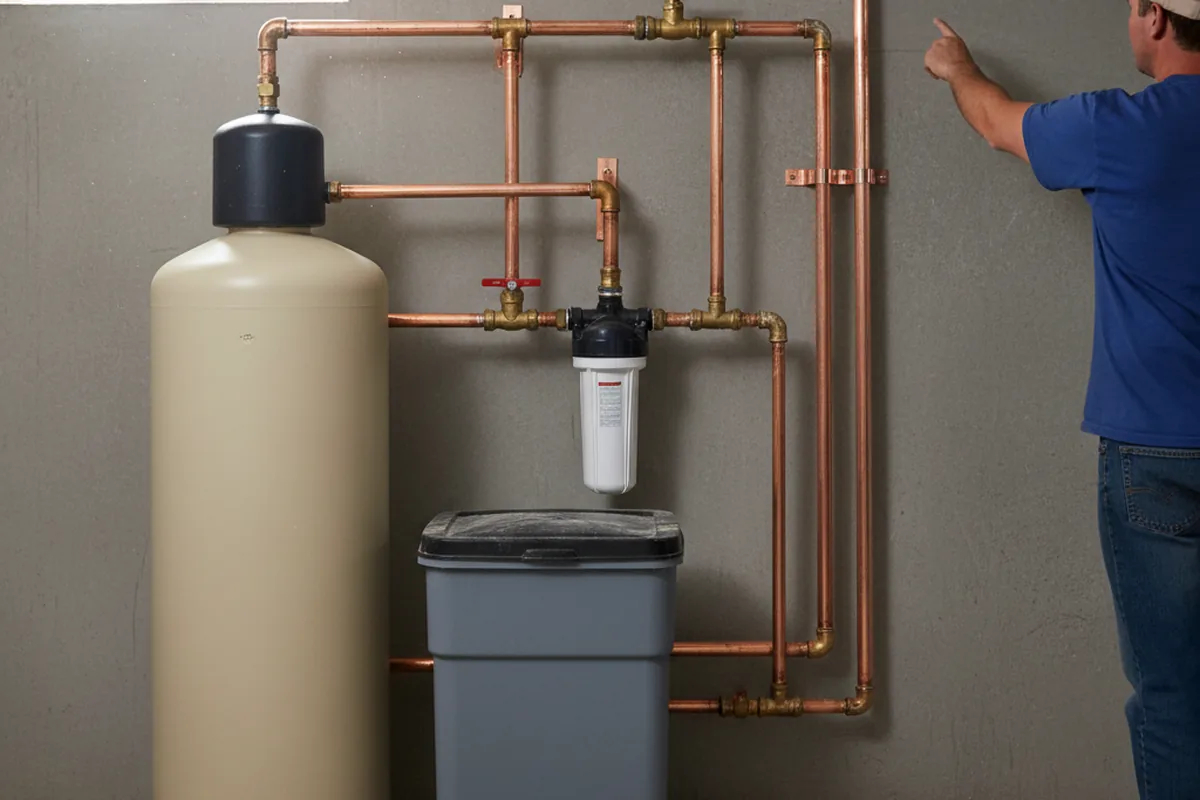 Whole-house water treatment system installed in Parks